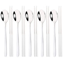 Axyaa Black Gold Stainless Steel Cutlery Set - 10Pcs Luxury Korean Tableware
