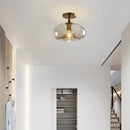 Axyaa LED Glass Ceiling Chandelier for Home Lighting