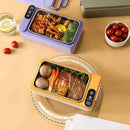 Axyaa Portable USB Heated Lunch Box - Rechargeable & Insulated