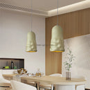 Axyaa French Creamy Wind Pendant Lamps for Dining Room, Bedroom, and Cafe.