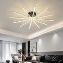 Axyaa Luxury Copper Chandelier LED Ceiling Lamp for Living Room, Bedroom, Study