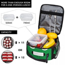 Axyaa Insulated Lunch Tote Bag: Portable Thermal Cooler for Work and Food Storage