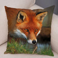 Axyaa Fox Pillowcase for Home, Office, Car Decor