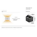 Axyaa Solar Wall Light Outdoor Up-Down LED Lamp for Courtyard Garden