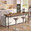 Axyaa Extra Long Wood Console Table for Living Room and Entryway