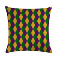 Axyaa Diamond Geometry Pillow Cover - Geometric Print Cushion Case 45x45cm