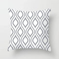 Axyaa Geometric Rose Dandelion Pattern Decorative Pillow Cover