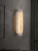 Axyaa Marble Wall Lights: Modern Luxury Big Sconce for Home Decor