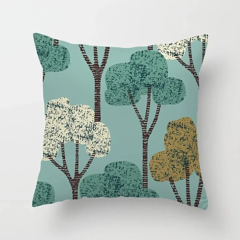 Bohemian Geometric Pattern Printed Pillowcase - Axyaa Brand