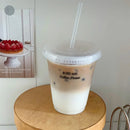 Axyaa Kawaii Tumbler with Straw Lid, BPA Free Reusable Water Bottle