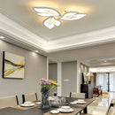 Axyaa Maple Leaf LED Ceiling Lamp - 2025 Nordic Minimalist Chandelier