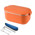 Axyaa Heated Lunch Box for Home Work Car Picnic Food Warmer Container
