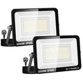 Axyaa LED Flood Light 50W-200W 110V 240V Outdoor Lighting 4000K Floodlight for Street Garden