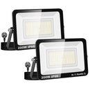 Axyaa LED Flood Light 50W-200W 110V 240V Outdoor Lighting 4000K Floodlight for Street Garden