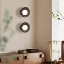 Axyaa Black Travertine Small LED Wall Lamp - Nordic Minimalism Loft Interior Lighting