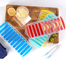 Axyaa Silicone Ice Cube Mould Set: 10-Cavity Rectangular Bar Tools, Reusable & Creative