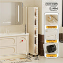 Axyaa Slim Storage Cabinet: Minimalist Organizer for Kitchen & Bathroom