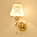 Axyaa Nordic LED Wall Lamp Retro Style for Bedroom and Living Room
