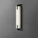 Axyaa Marble Brass LED Wall Lamp for Living Room Teahouse Hotel Bedroom