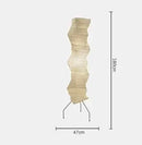 Axyaa Wabi Sabi Rice Paper Floor Lamp for Bedroom and Parlor
