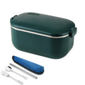 Axyaa Heated Lunch Box for Home Work Car Picnic Food Warmer Container