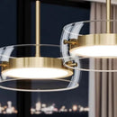 Axyaa Modern LED Pendant Chandeliers for Home Decor and Indoor Lighting