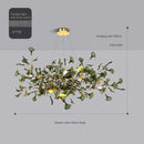 Axyaa Modern Glass Branch Chandelier for Luxury Home Decor