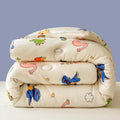 Axyaa Cartoon Print Comforter: Soft All-Season Quilt for Adults & Kids