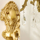Axyaa Crystal Luxury Candle Wall Lamp for Bedroom, Living Room, Aisle, Staircase