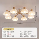 Axyaa Glass Pendant Light: Modern Nordic Style for Living Room, Bedroom, or Dining Area
