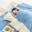 Axyaa King Size Plaid Blanket - Luxuriously Soft and Warm Comforter