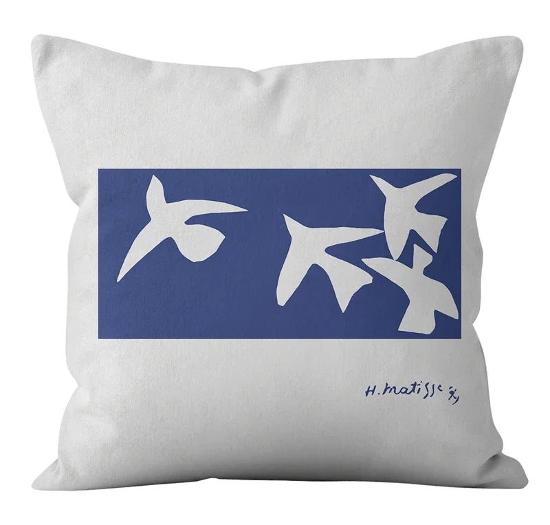 Nordic Abstract Geometric Lines Pillowcase for Home Decor - Axyaa