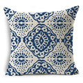 Axyaa Ramadan Vintage Ethnic Pattern Cushion Cover 45x45cm Linen Pillow Case