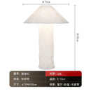 Axyaa Wabi-sabi Tyvek Paper LED Floor Lamp E27 Modern Minimalist Table Lamp