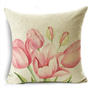 Axyaa Spring Flowers & Plants Pillow Cover Collection - 40/45/50cm