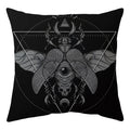 Axyaa Halloween Ghost Skull Pumpkin Decorative Pillow Cover 45X45CM