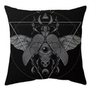 Axyaa Halloween Ghost Skull Pumpkin Decorative Pillow Cover 45X45CM