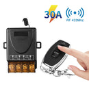 Axyaa Wireless 433Mhz Switch Control Relay for Water Pump Motor LED Appliance