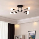 Axyaa Nordic Modern Minimalist LED Ceiling Lamp, Artistic Living Room Dining Room Study Lamp