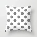 Axyaa Geometric Grey Pillowcase Set
