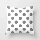 Axyaa Geometric Grey Pillowcase Set