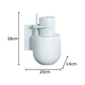 Geometric Resin Vase for Artificial Flowers by Axyaa: Modern Table Decoration