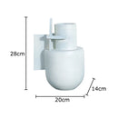 Geometric Resin Vase for Artificial Flowers by Axyaa: Modern Table Decoration