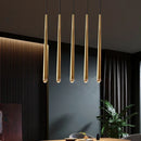 Axyaa Crystal LED Pendant Chandelier for Luxury Home Lighting