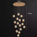 Axyaa Modern LED Ceiling Chandelier for Bedroom and Dining Room