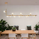 Axyaa Nordic Cross Glass Ball Pendant Light - Modern Minimalist Decor Lighting