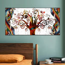 Axyaa Tree of Life Klimt Canvas Wall Art Print for Modern Scandinavian Decor