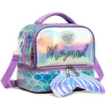 Axyaa Mermaid Bento Lunch Box Set with Stainless Steel Water Bottle