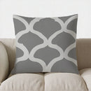 Axyaa Geometric Pattern Decorative Pillow Cover for Sofa, Bedroom, Car