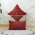 Axyaa Boho Plush Faux Wool Pillow Covers for Luxe Sofa Decor